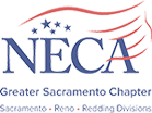 The National Electrical Contractors Association logo